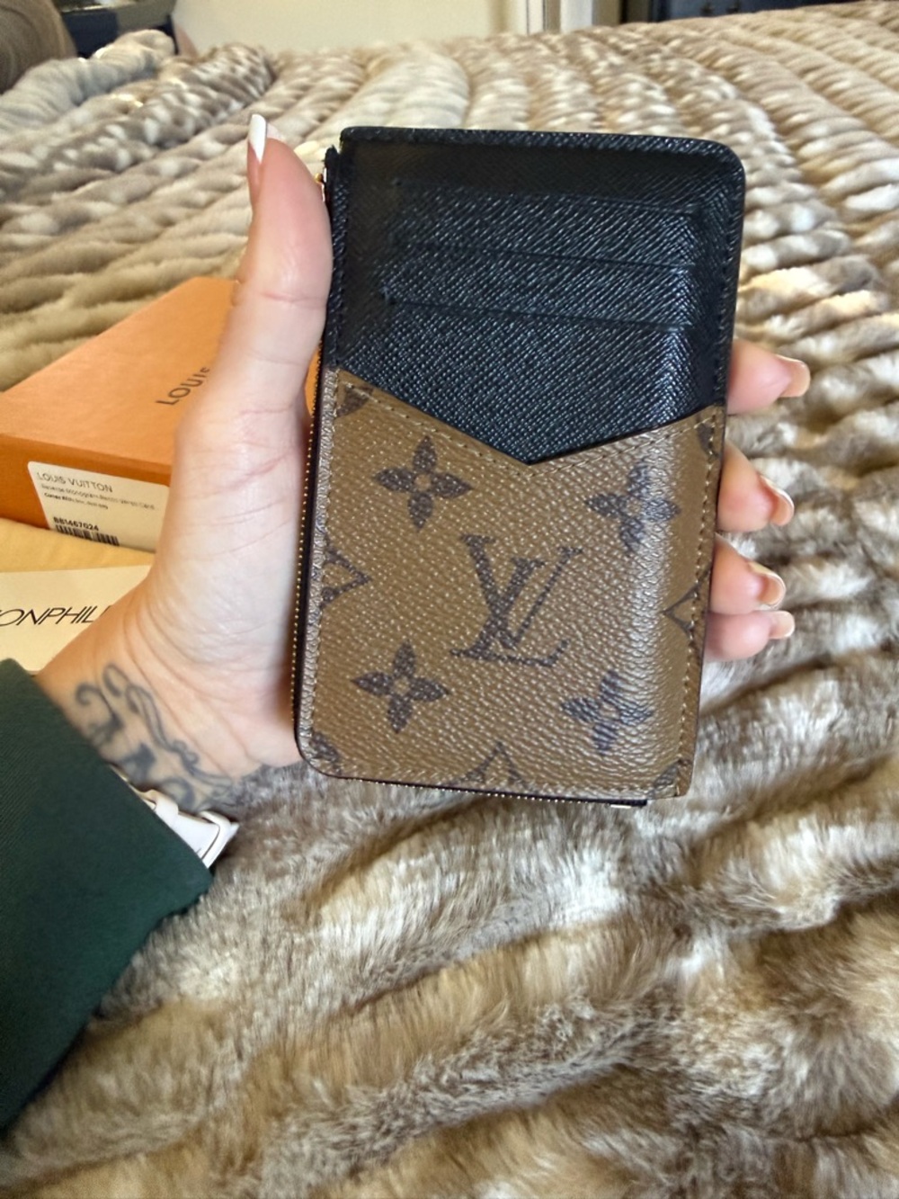 Louis Vuitton Monogram Recto Verso card case wallet - Picture 2 of 12